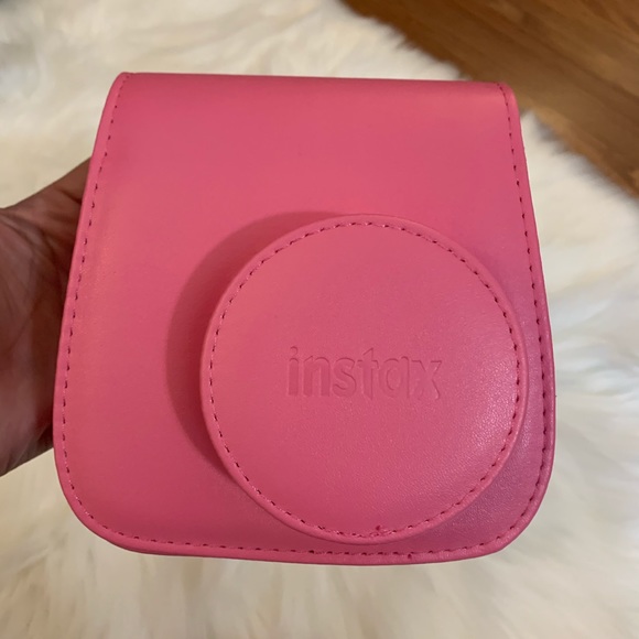 NIB  Fujifilm Instax Mini 9 Groovy Case- Pink 📸 - Picture 2 of 4